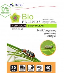 Nematodai SMIDRINUKO lervoms (Steinernema spp.) 2x10 mln/40 m²